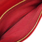 PRADA Long Wallet Purse Safiano Red logoMetal