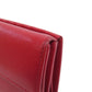 PRADA Long Wallet Purse Safiano Red logoMetal