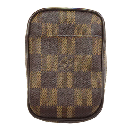 LOUIS VUITTON Accessory pouch N61738 Damier canvas Brown Etui Okapi PM