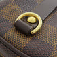 LOUIS VUITTON Accessory pouch N61738 Damier canvas Brown Etui Okapi PM