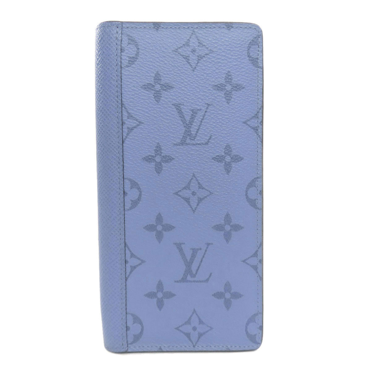 LOUIS VUITTON Long Wallet Purse M30757 Taigalama blue Portefeuille Blaza
