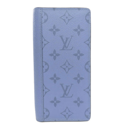 LOUIS VUITTON Long Wallet Purse M30757 Taigalama blue Portefeuille Blaza