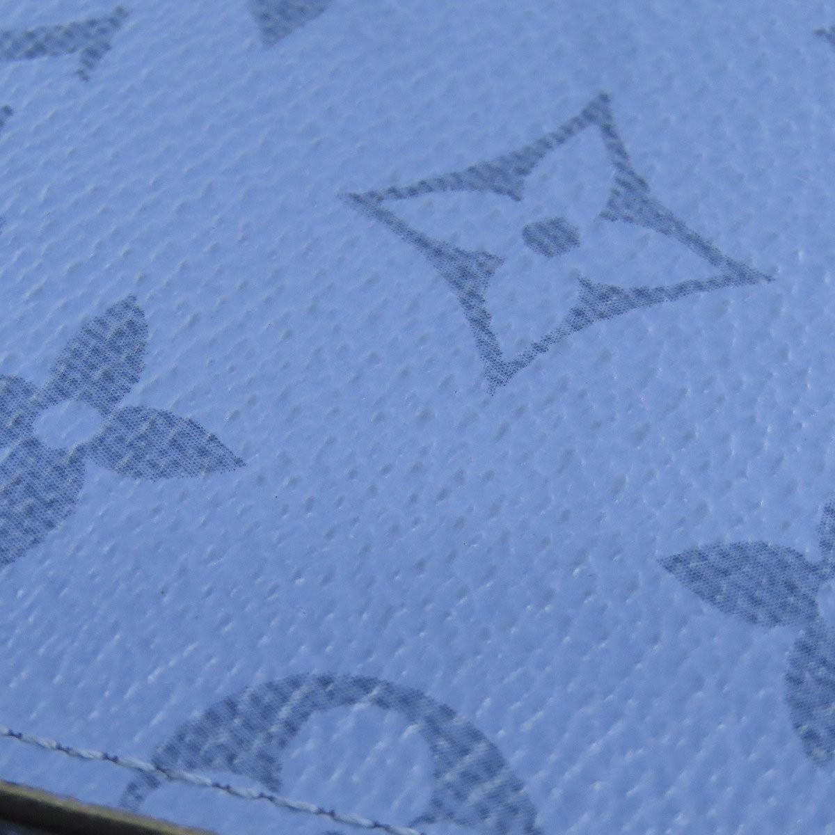 LOUIS VUITTON Long Wallet Purse M30757 Taigalama blue Portefeuille Blaza