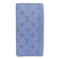 LOUIS VUITTON Long Wallet Purse M30757 Taigalama blue Portefeuille Blaza