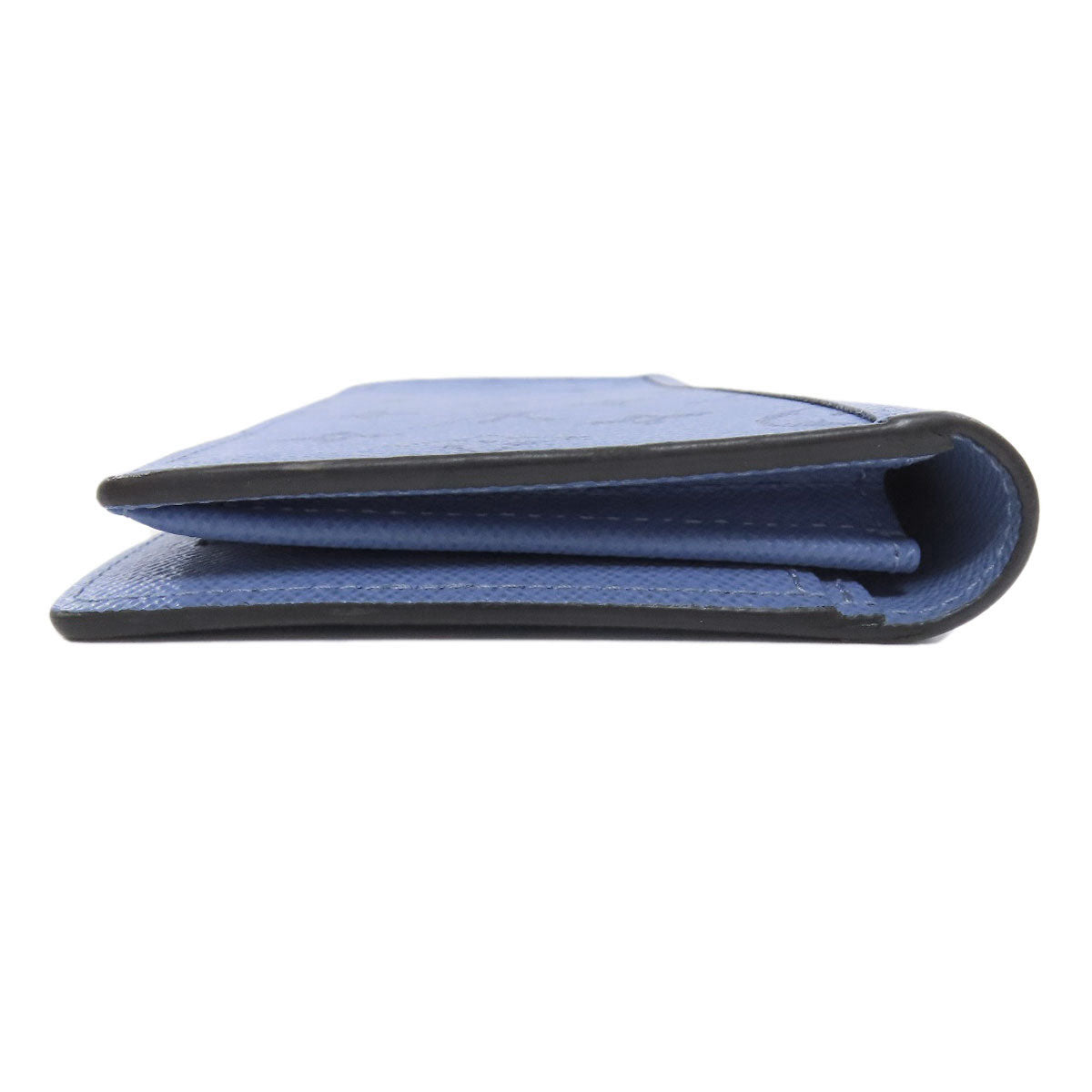 LOUIS VUITTON Long Wallet Purse M30757 Taigalama blue Portefeuille Blaza