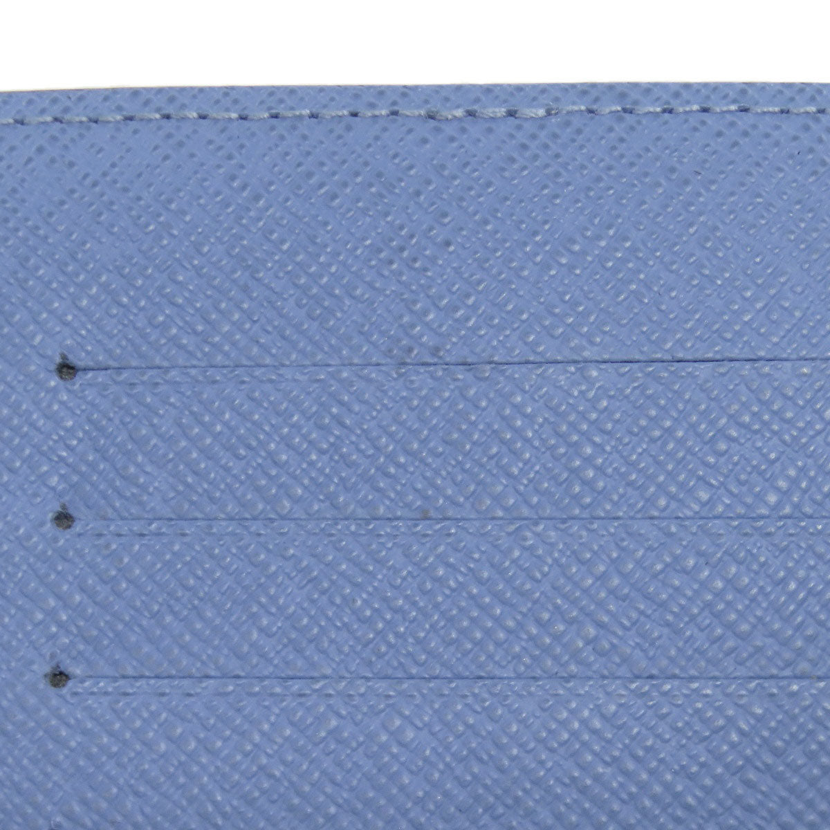 LOUIS VUITTON Long Wallet Purse M30757 Taigalama blue Portefeuille Blaza