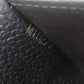 LOUIS VUITTON Long Wallet Purse M64551 Calfskin black Portefeuille Capsine