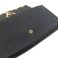 LOUIS VUITTON Long Wallet Purse M64551 Calfskin black Portefeuille Capsine