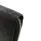 LOUIS VUITTON Long Wallet Purse M61867 Mahina leather black Zippy wallet
