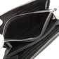 LOUIS VUITTON Long Wallet Purse M61867 Mahina leather black Zippy wallet