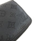 LOUIS VUITTON Long Wallet Purse M61867 Mahina leather black Zippy wallet