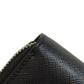 PRADA Long Wallet Purse Safiano black Zip Around