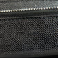 PRADA Long Wallet Purse Safiano black Zip Around