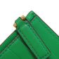 GUCCI Coin case 451184 Calfskin green Coin/Card Case Embossed Logo