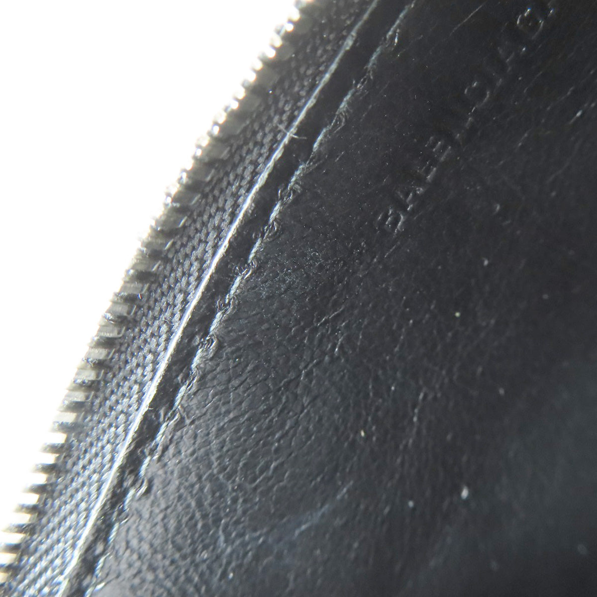 BALENCIAGA Coin case 640535 leather black Coin Card Case