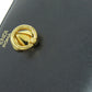FENDI Long Wallet Purse leather black Zip Around