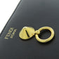 FENDI Long Wallet Purse leather black Zip Around