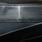 FENDI Long Wallet Purse leather black Zip Around
