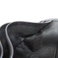 PRADA Long Wallet Purse Calfskin black logoMetal