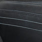 CHANEL Long Wallet Purse Grained Calfskin Skin black Zip Around COCO Mark SilverMetal
