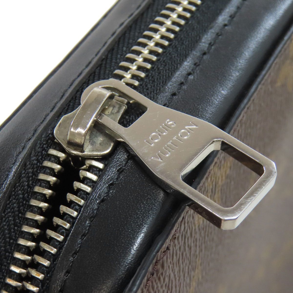 LOUIS VUITTON business bag M61506 Monogram canvas Brown Zippy XL