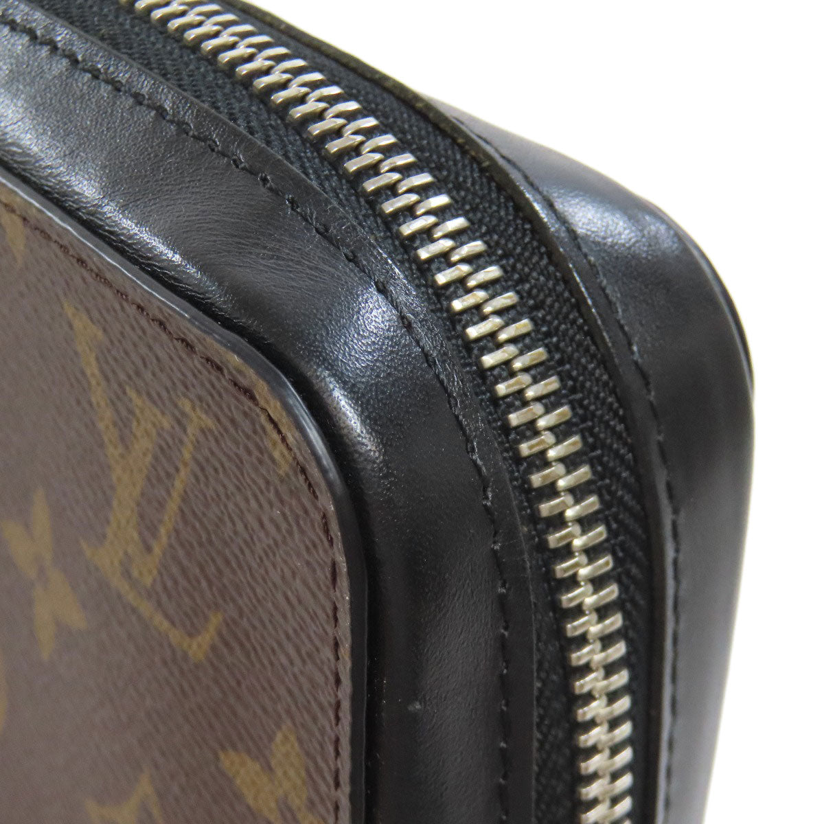 LOUIS VUITTON business bag M61506 Monogram canvas Brown Zippy XL