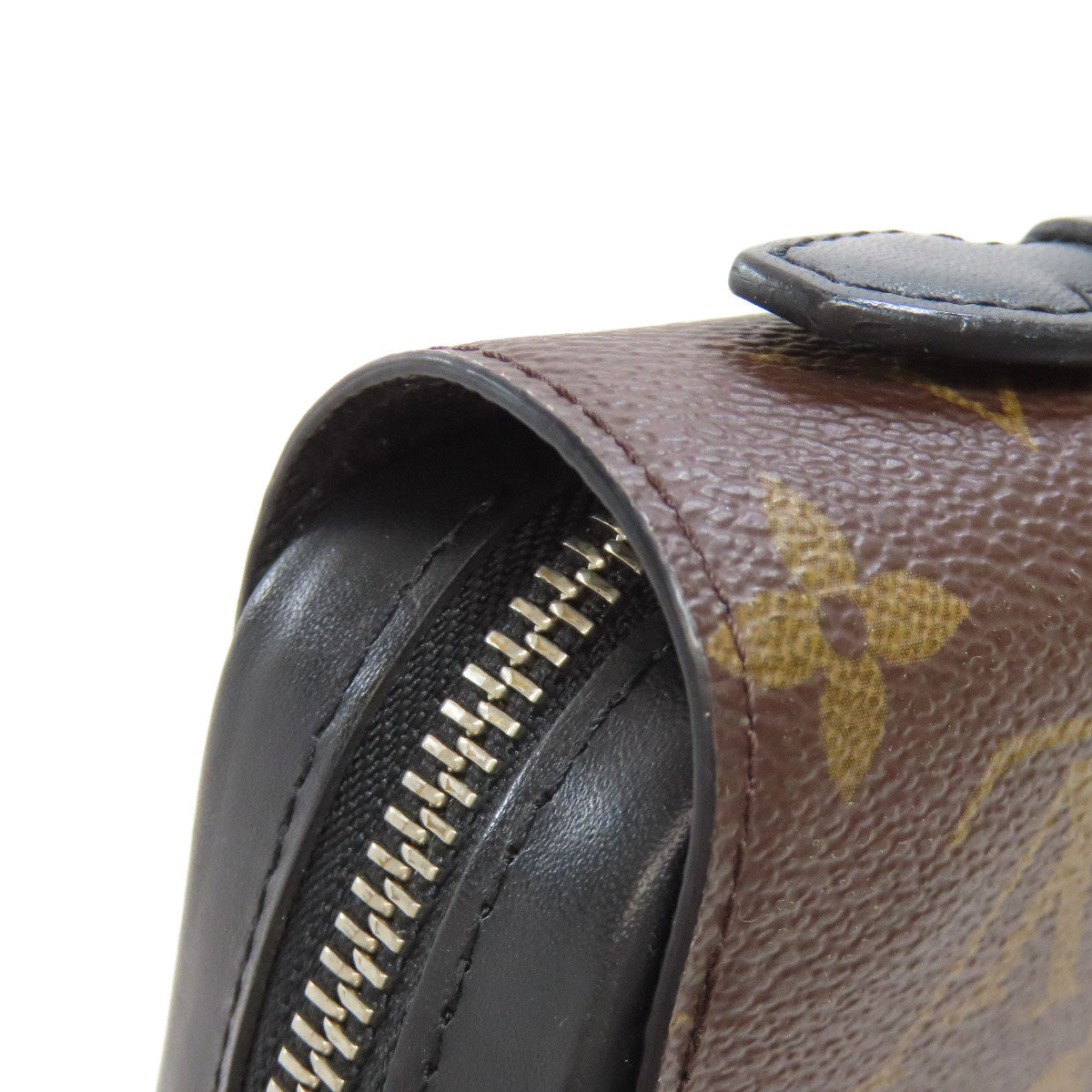 LOUIS VUITTON business bag M61506 Monogram canvas Brown Zippy XL