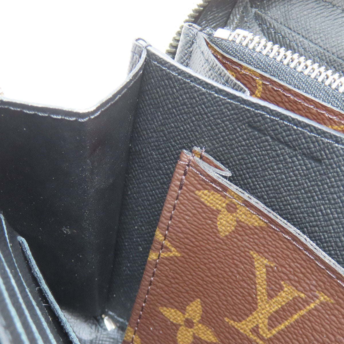 LOUIS VUITTON business bag M61506 Monogram canvas Brown Zippy XL