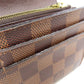 LOUIS VUITTON Long Wallet Purse M63209 Damier canvas Brown Portefeuille Sara
