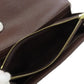 LOUIS VUITTON Long Wallet Purse M63209 Damier canvas Brown Portefeuille Sara