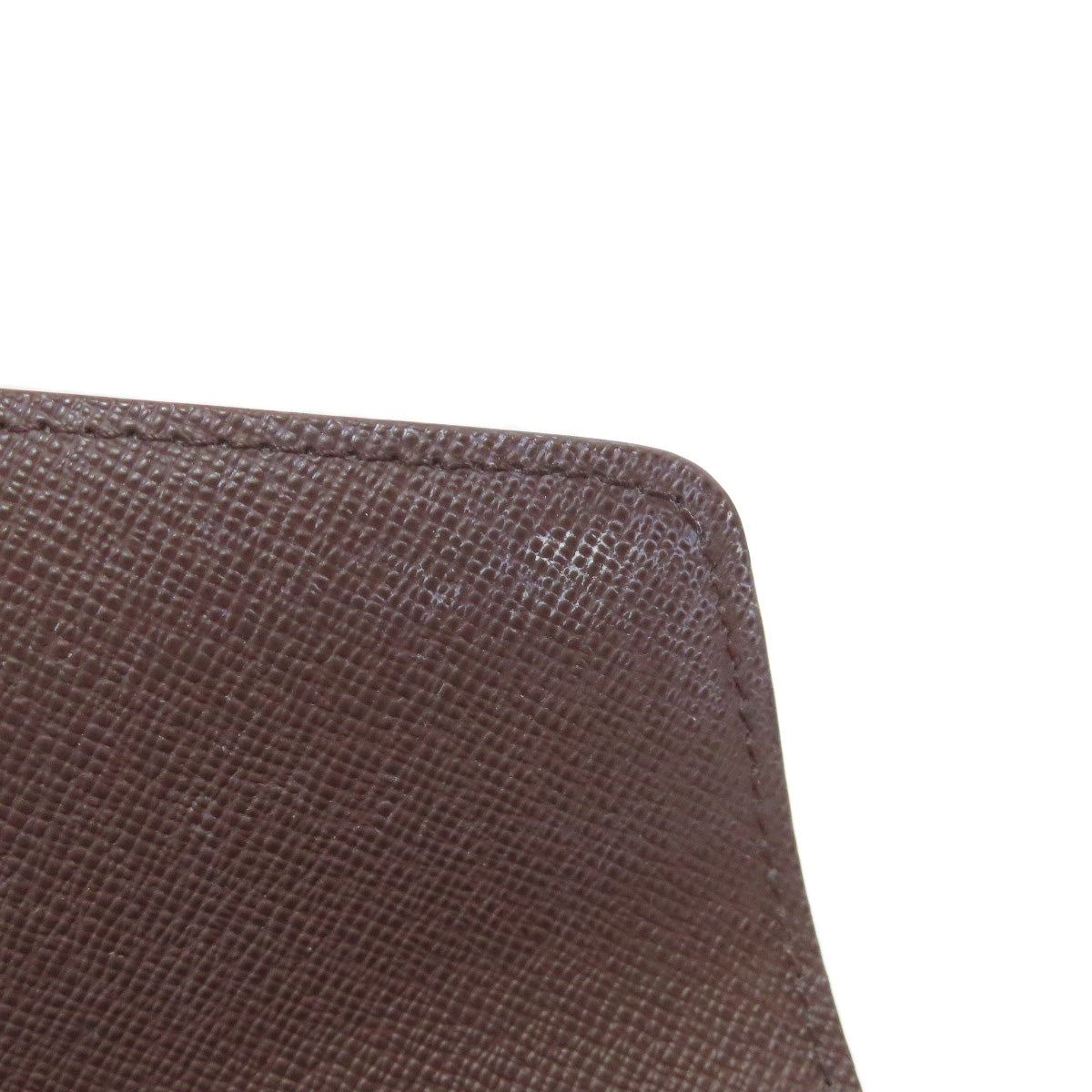 LOUIS VUITTON Long Wallet Purse M63209 Damier canvas Brown Portefeuille Sara