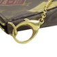 LOUIS VUITTON Accessory pouch M63798 Monogram canvas Brown Mini Pochette Accessoires Label Collection
