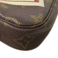 LOUIS VUITTON Accessory pouch M63798 Monogram canvas Brown Mini Pochette Accessoires Label Collection