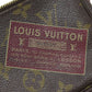 LOUIS VUITTON Accessory pouch M63798 Monogram canvas Brown Mini Pochette Accessoires Label Collection
