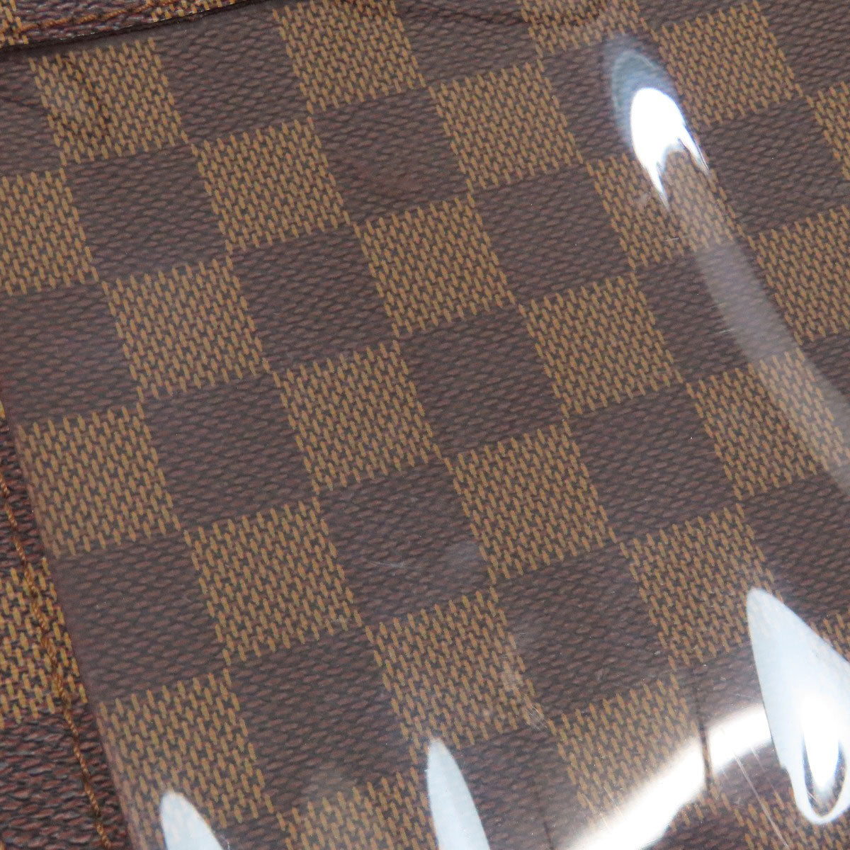 LOUIS VUITTON Shoulder Bag N45271 Damier canvas Brown Portobello PM
