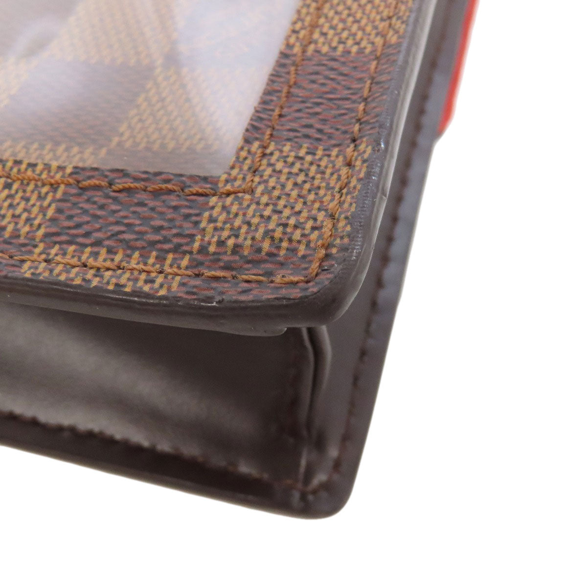 LOUIS VUITTON Shoulder Bag N45271 Damier canvas Brown Portobello PM