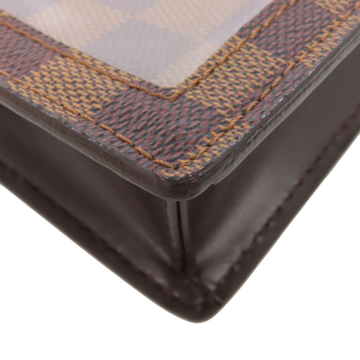 LOUIS VUITTON Shoulder Bag N45271 Damier canvas Brown Portobello PM