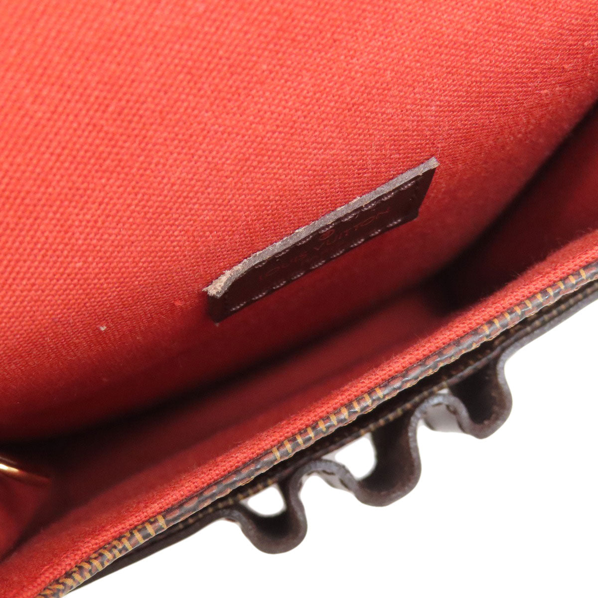 LOUIS VUITTON Shoulder Bag N45271 Damier canvas Brown Portobello PM