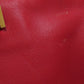 SAINT LAURENT Handbag leather Red Petit Cabas 2WAY
