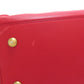 SAINT LAURENT Handbag leather Red Petit Cabas 2WAY
