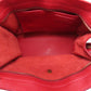 SAINT LAURENT Handbag leather Red Petit Cabas 2WAY
