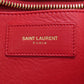 SAINT LAURENT Handbag leather Red Petit Cabas 2WAY