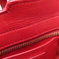 SAINT LAURENT Handbag leather Red Petit Cabas 2WAY