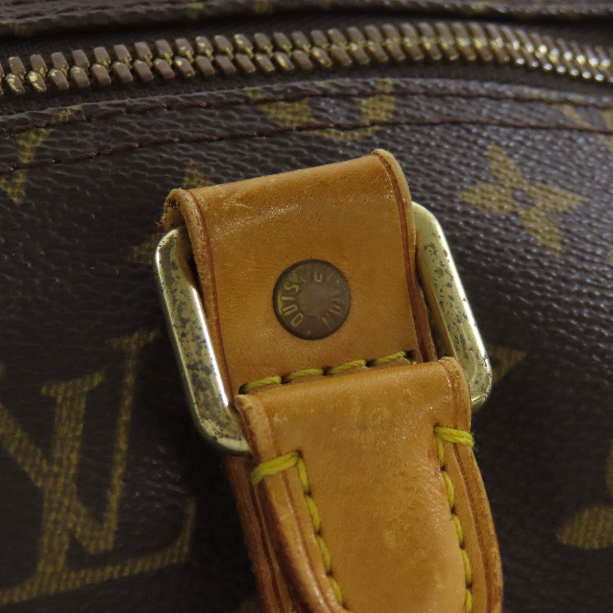 LOUIS VUITTON Boston Duffel bag M41416 Monogram canvas Brown Keepall 50