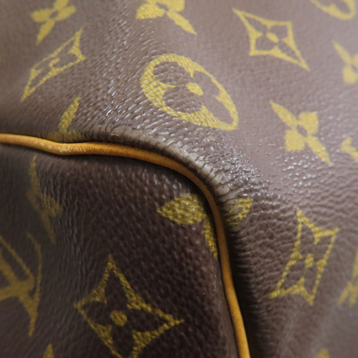 LOUIS VUITTON Boston Duffel bag M41416 Monogram canvas Brown Keepall 50