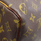 LOUIS VUITTON Boston Duffel bag M41416 Monogram canvas Brown Keepall 50