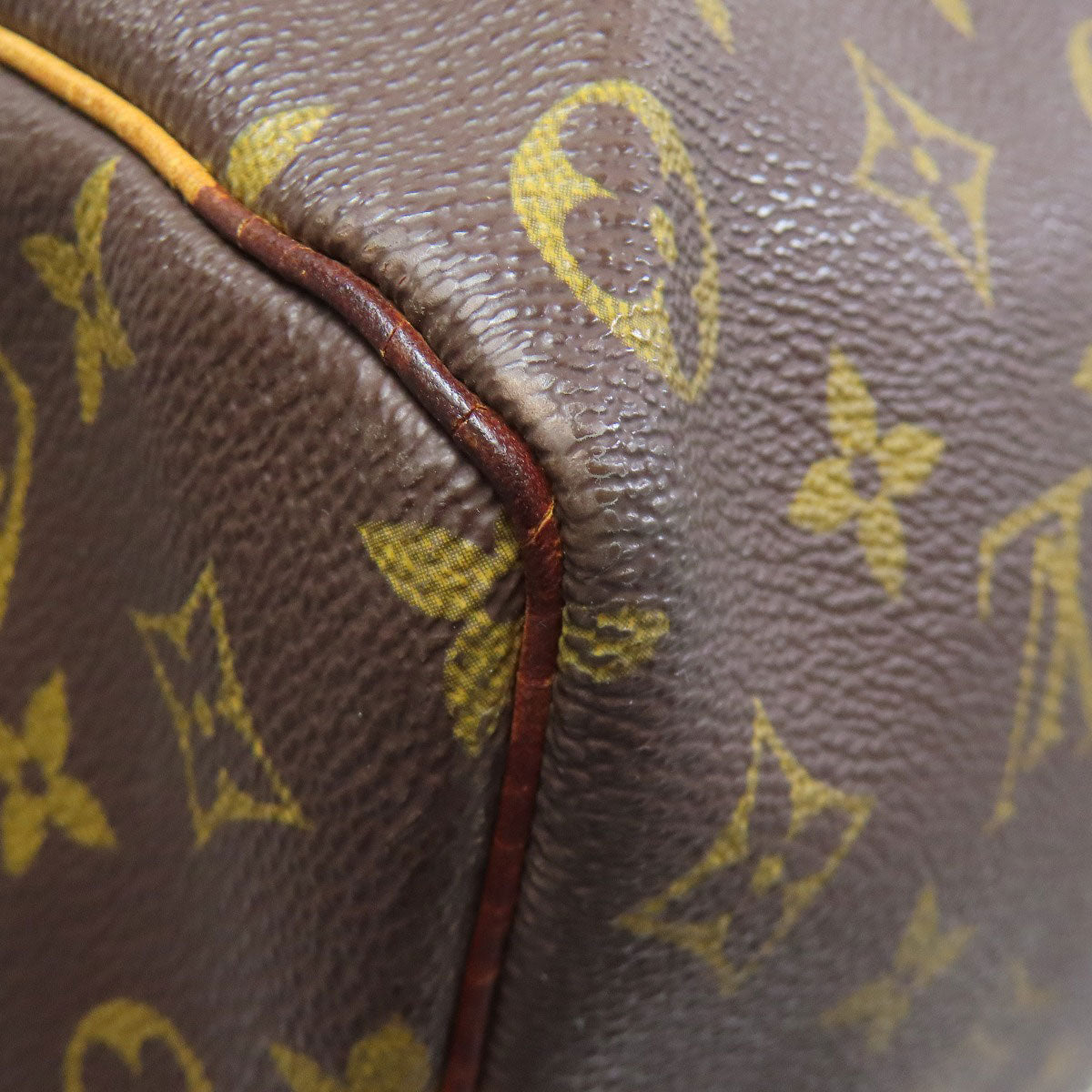 LOUIS VUITTON Boston Duffel bag M41416 Monogram canvas Brown Keepall 50