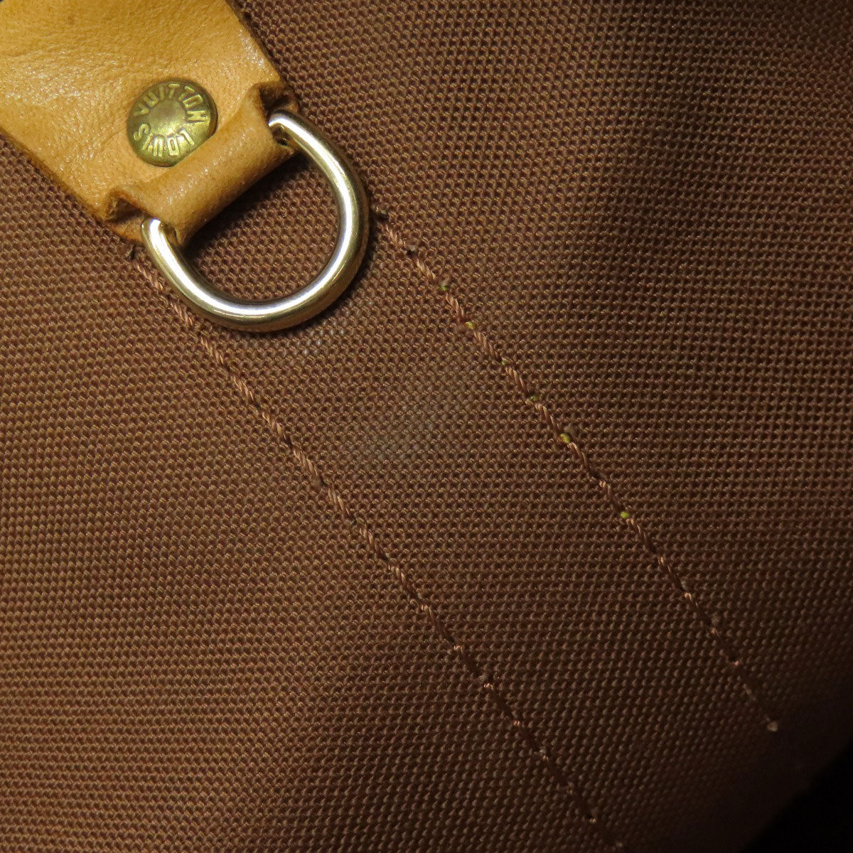 LOUIS VUITTON Boston Duffel bag M41416 Monogram canvas Brown Keepall 50