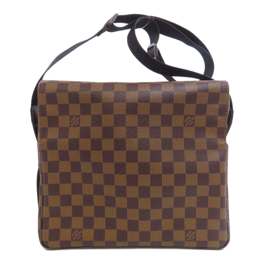 LOUIS VUITTON Shoulder Bag M45255 Damier canvas Brown Naviglio