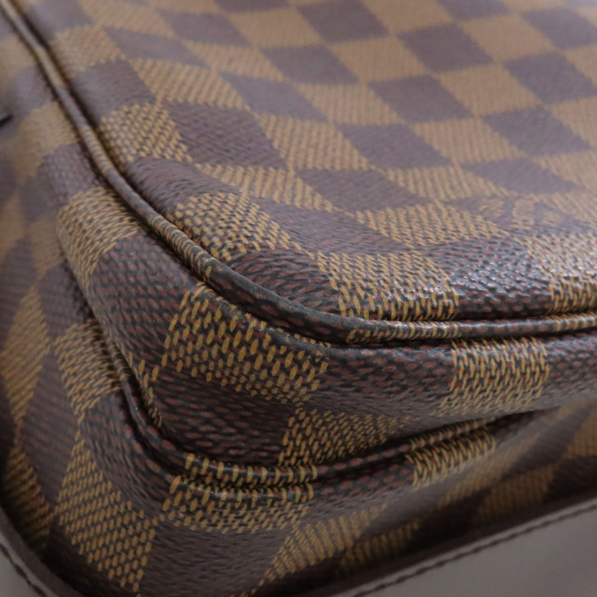 LOUIS VUITTON Shoulder Bag M45255 Damier canvas Brown Naviglio